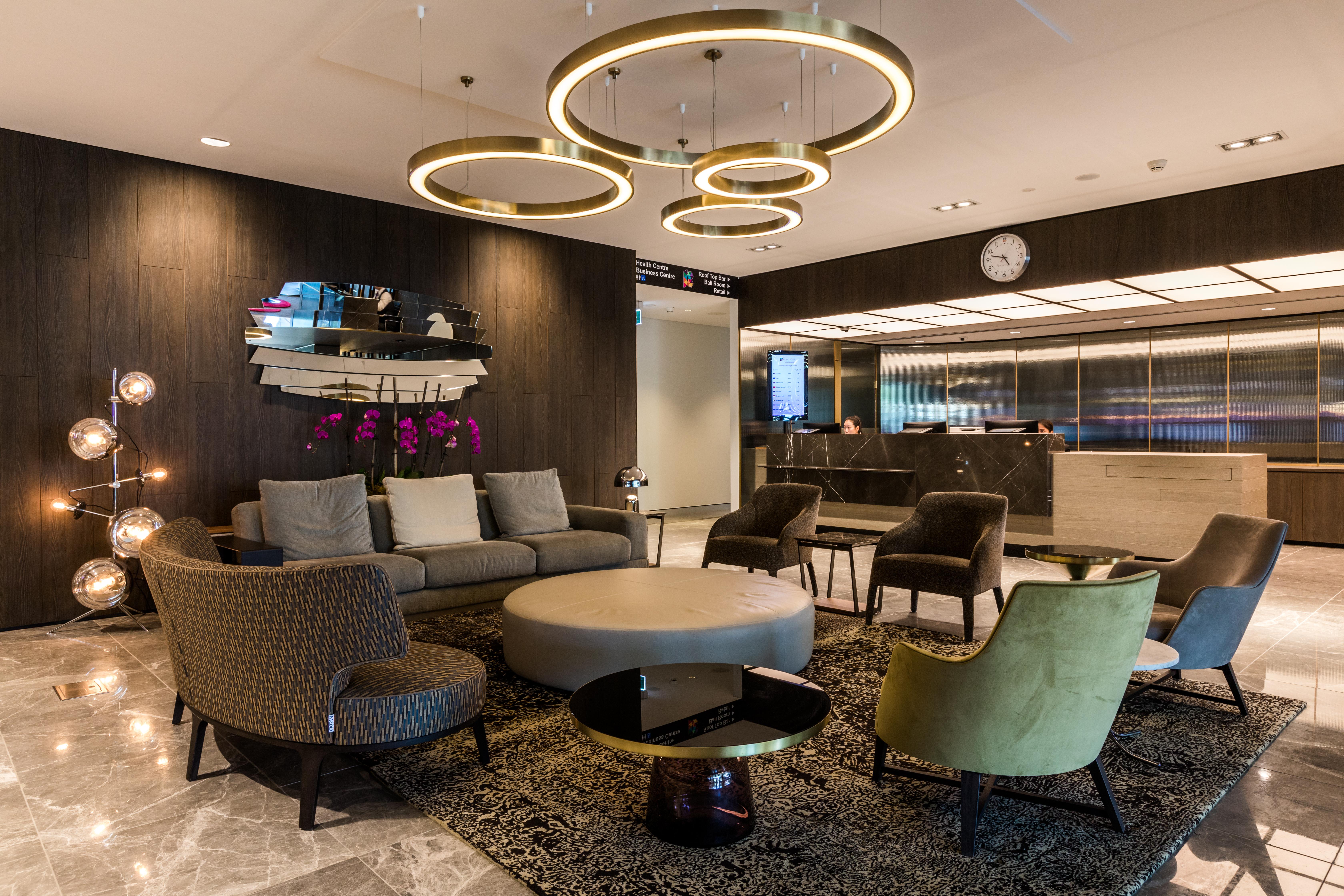 The Branksome Hotel & Residences Сідней Екстер'єр фото The lounge at KLIA