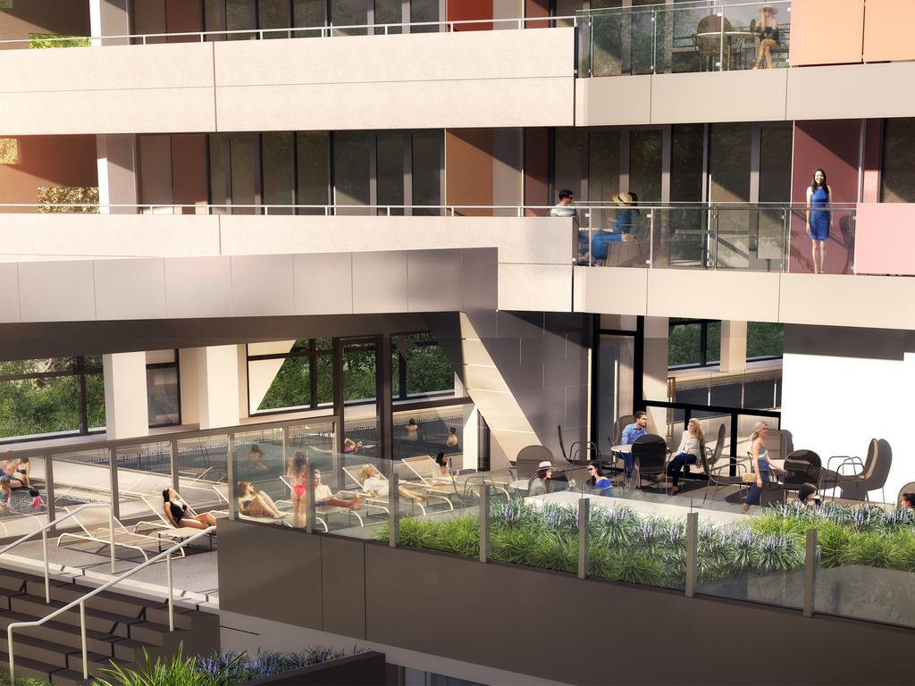 The Branksome Hotel & Residences Сідней Номер фото The proposed residential tower